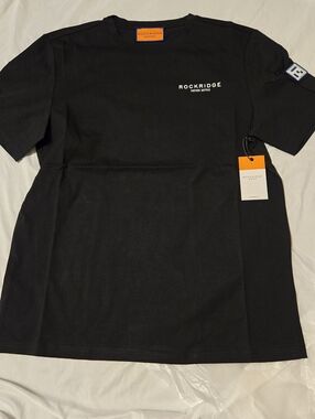New! Rockridge Men L Fitted TShirt In Black For Those Who Drive T/World Forward